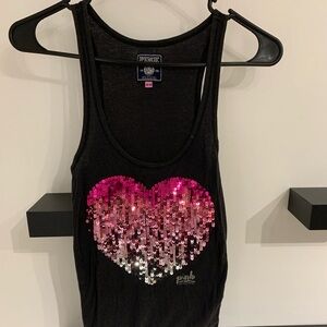 VS PINK Victoria’s Secret Tank bling Y2K size M